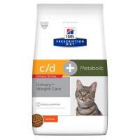 PRESCRIPTION DIET FELINE URINARY CARE C/D MULTICARE STRESS + METABOLIC 3KG
